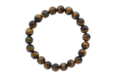 Bracelet Œil de Tigre Perles rondes 8 mm 