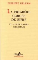 la premiere gorgée de biere 