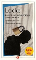 Lettre sur la tolérance - Précédé de Essai sur la tolérance (1667) et de Sur la différence entre pouvoir ecclésiastique et pouvoir civil (1674) édition revue et augmentée 