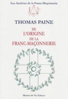 De l'origine de la franc-maçonnerie