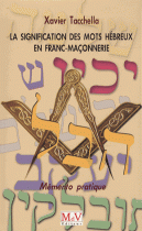 La signification des mots hébreux en Franc-Maçonnerie : Mémento pratique