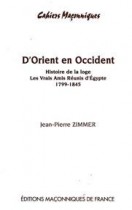 04 D'Orient en Occident - Histoire de la loge Les Vrais Amis Réunis d'Egypte 1799-1845