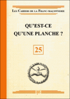 25. Qu'est-ce qu'une planche ? Livret 25 