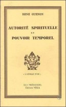 Autorité spirituelle et pouvoir temporel 