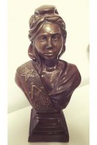 Marianne maçonnique en bronze 