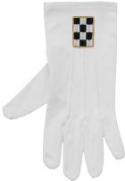 Gants brodés - Pavé mosaïque - Taille XL 