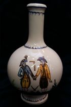 Vase maçonnique en céramique