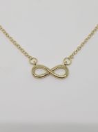 Collier infini doré